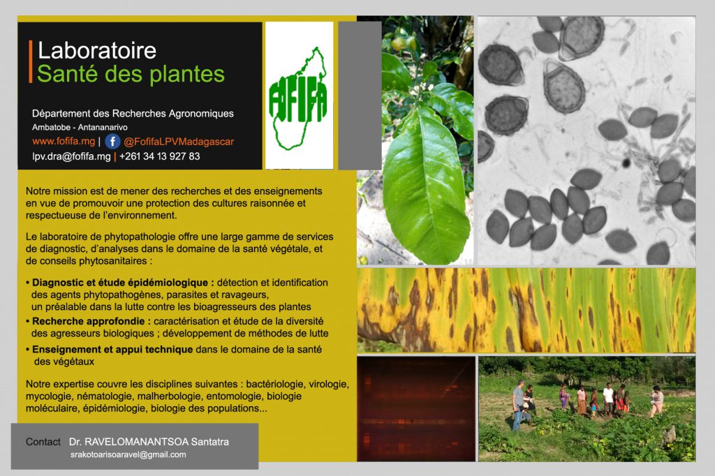 Laboratoire Santé des plantes